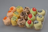 Doosje opgemaakte koekjes afbeelding
